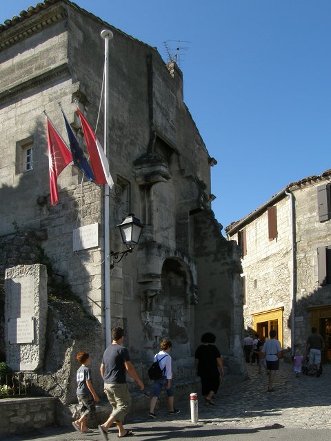 Vstup do Les Baux-de-Provence