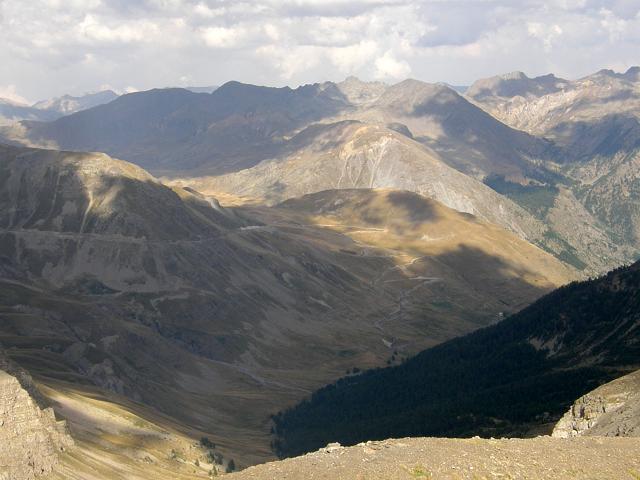 Vhledy z Col de la Bonette