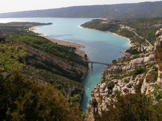 Verdon a Lac de Ste-Croix